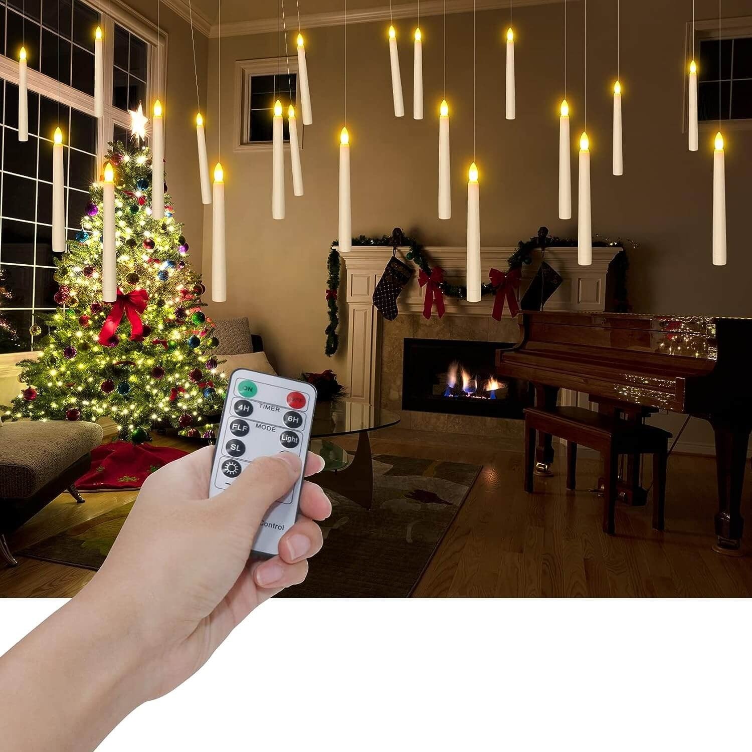 LED Vlamloze Stompkaarsen