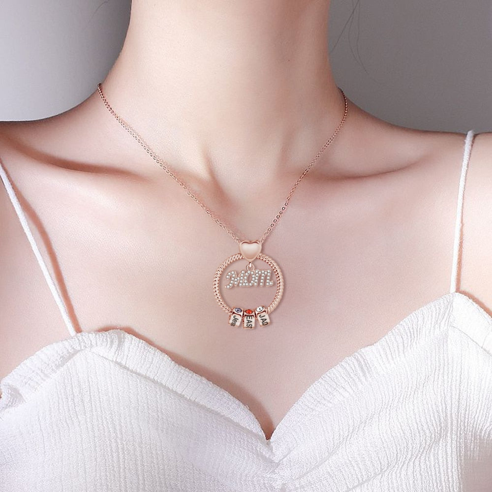 Geboortesteen Moeder Ketting