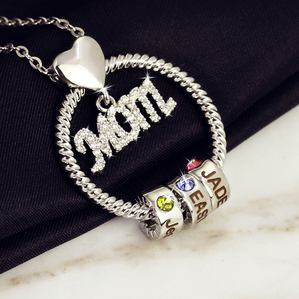 Geboortesteen Moeder Ketting