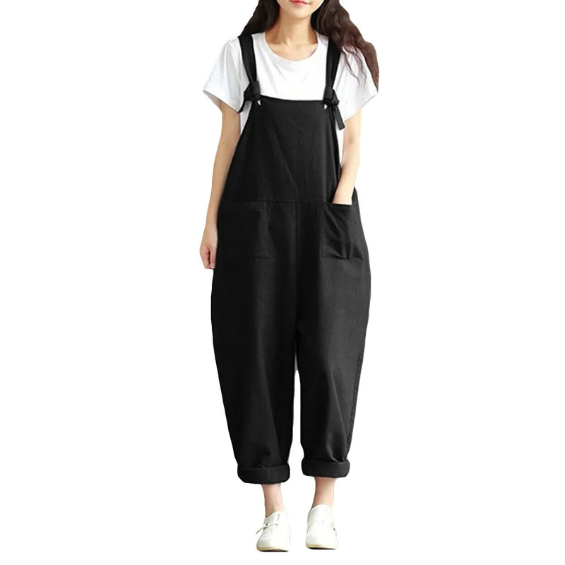 Losse casual harem jumpsuit voor dames