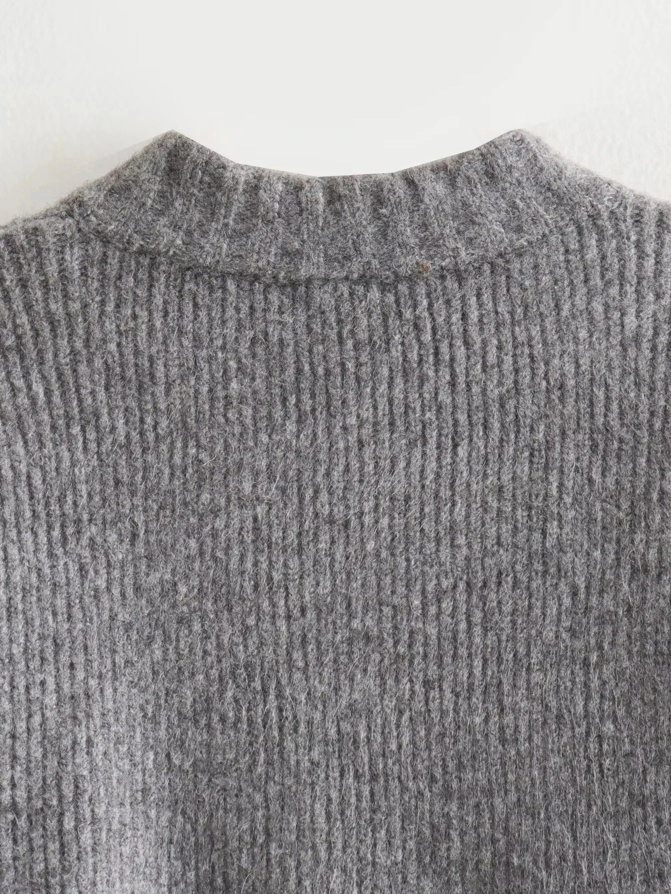 Vintage damestrui met ronde hals