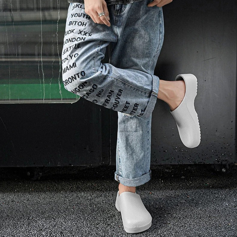 Antislip chef-werkschoenen voor heren