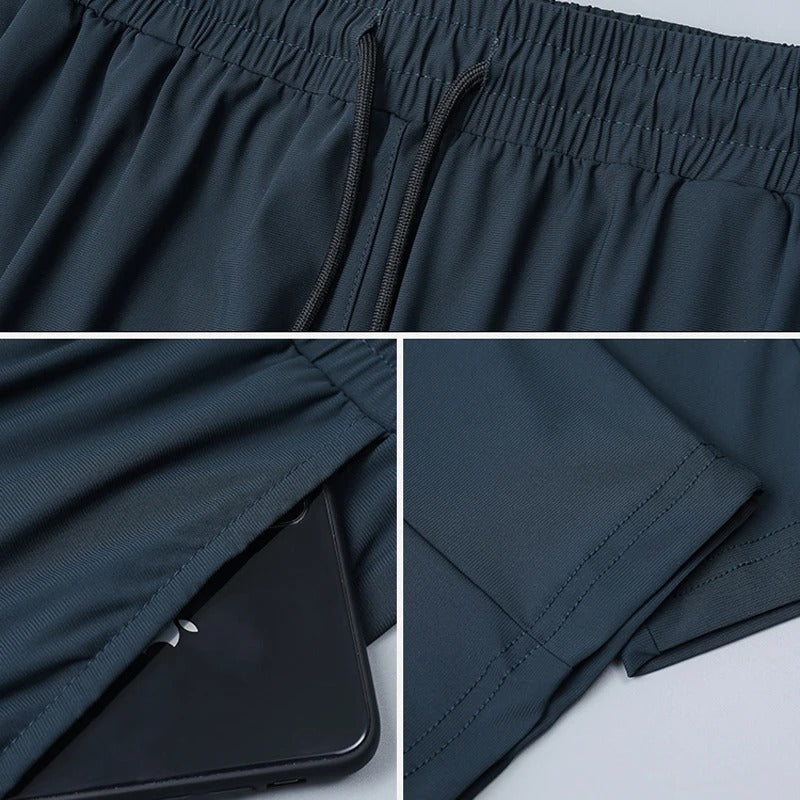 Elastische sportjoggingbroek voor heren
