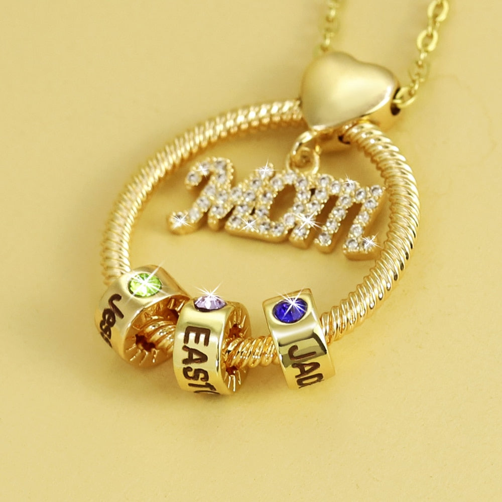 Geboortesteen Moeder Ketting