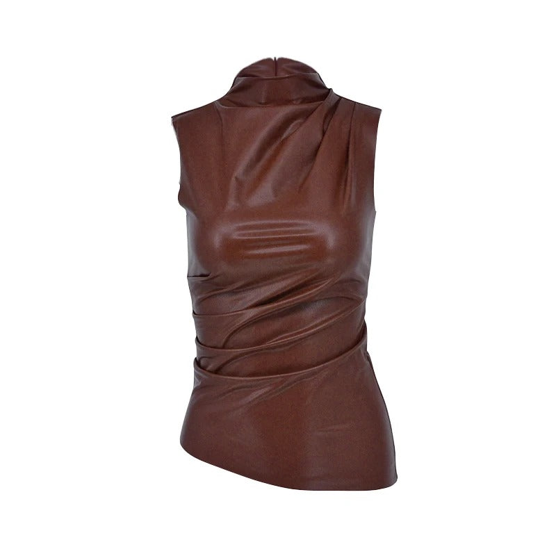 Dames mouwloze bodycon casual tanktop