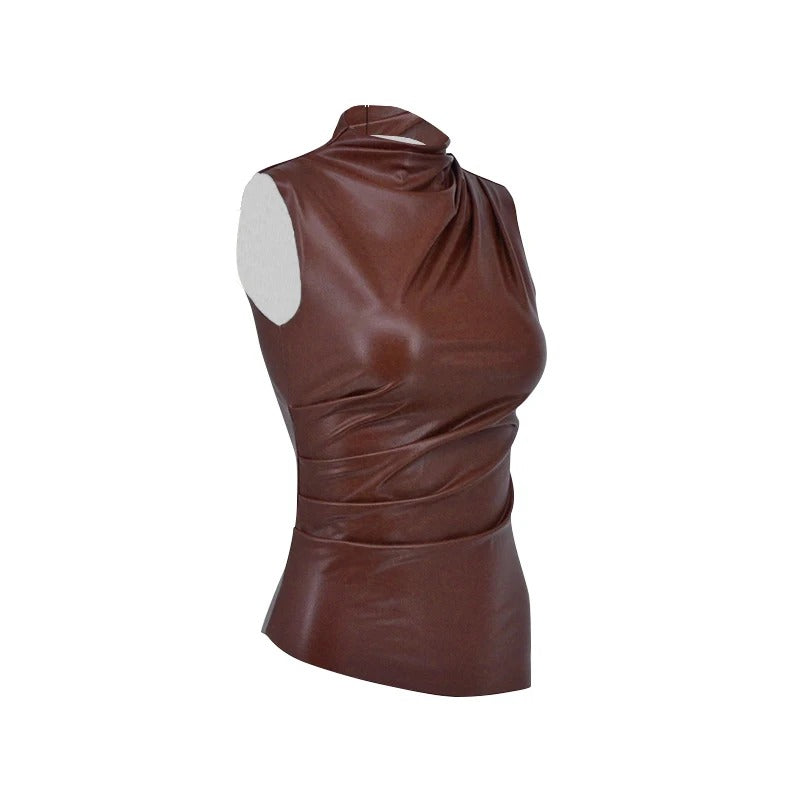 Dames mouwloze bodycon casual tanktop