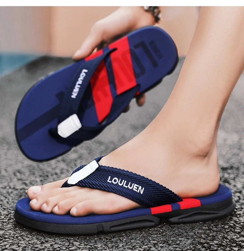 Heren antislip strandslippers