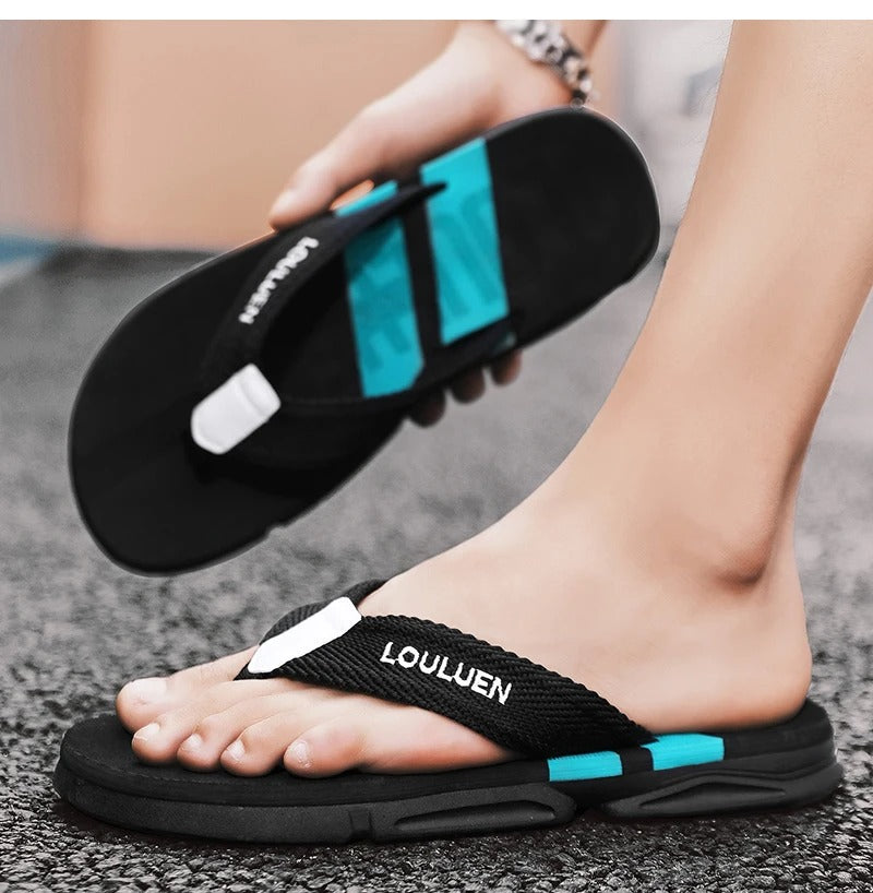 Heren antislip strandslippers