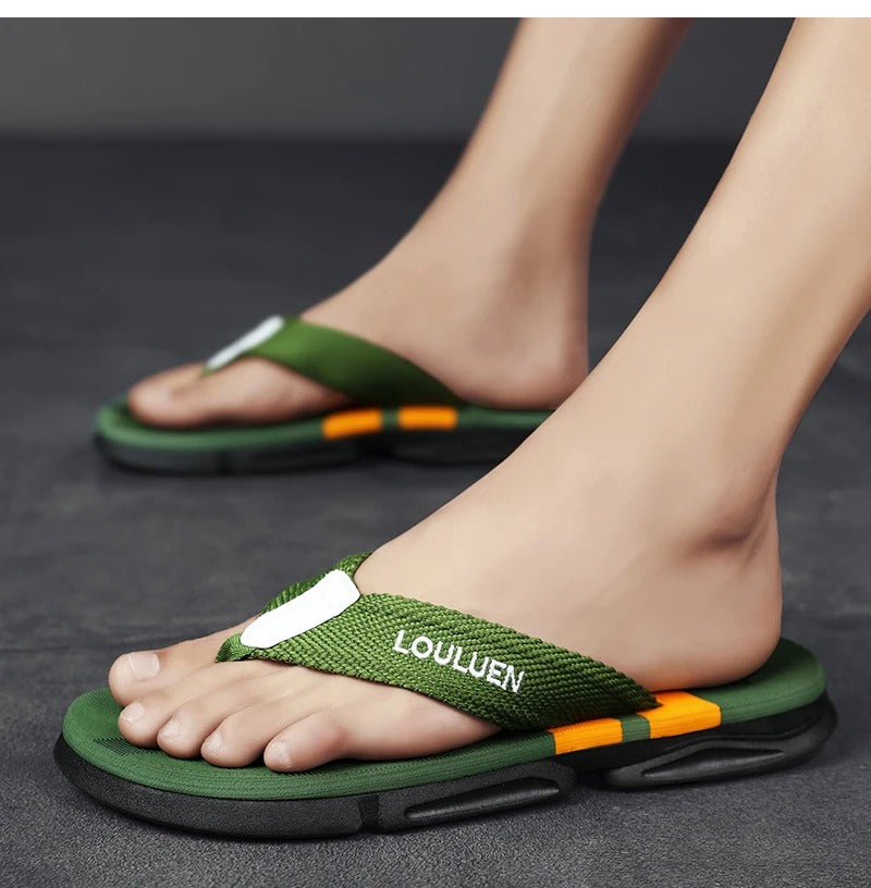 Heren antislip strandslippers