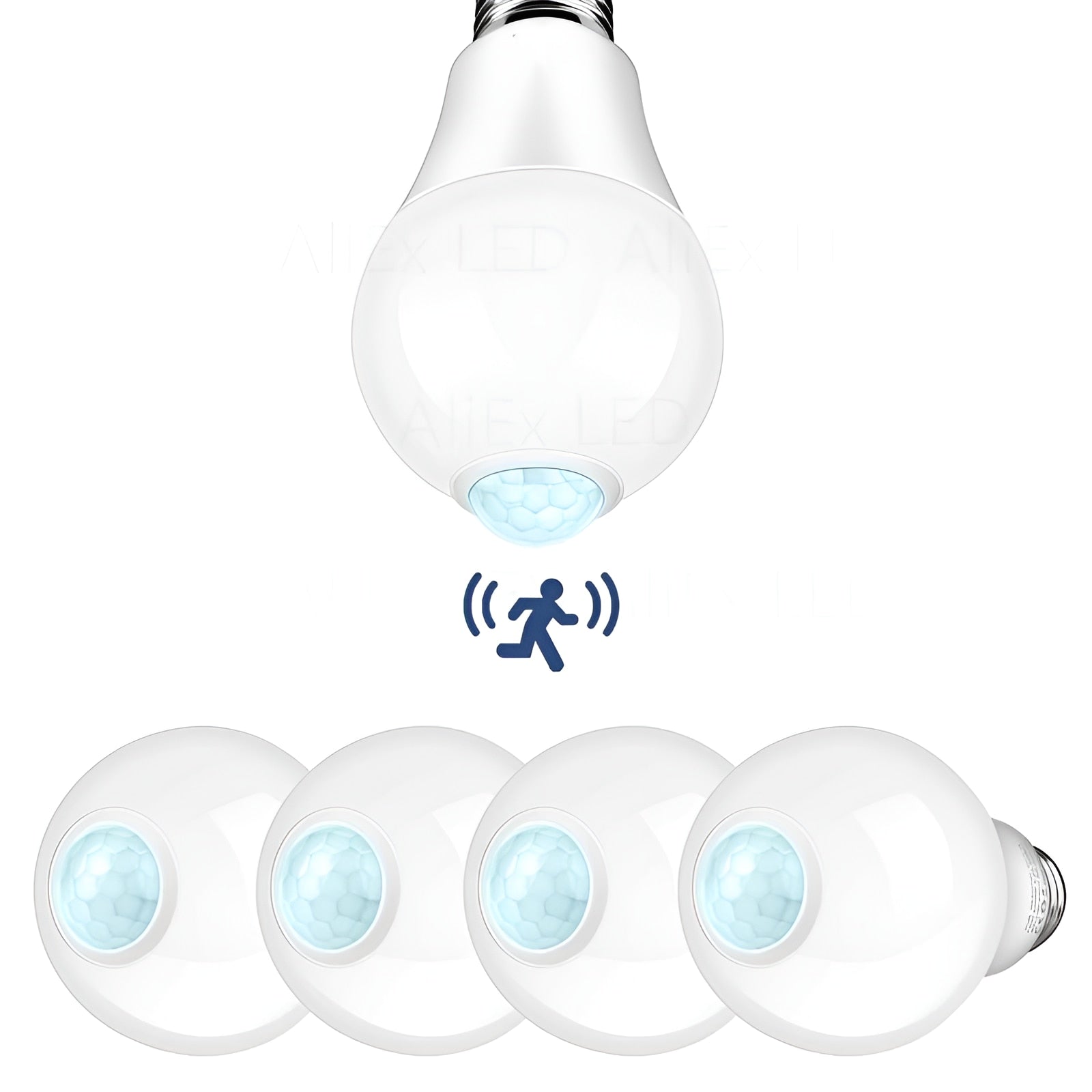 LED-lamp met bewegingssensor