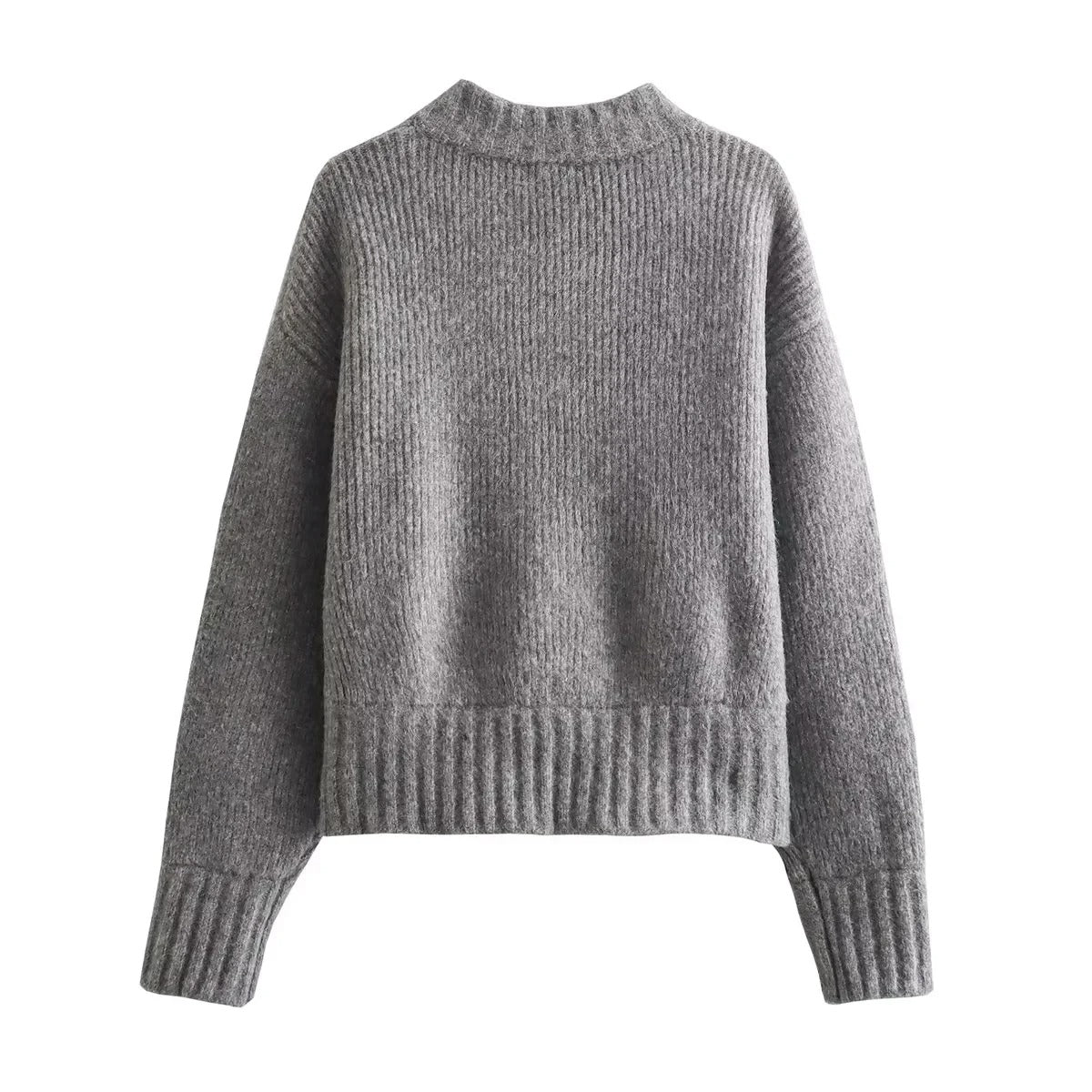 Vintage damestrui met ronde hals