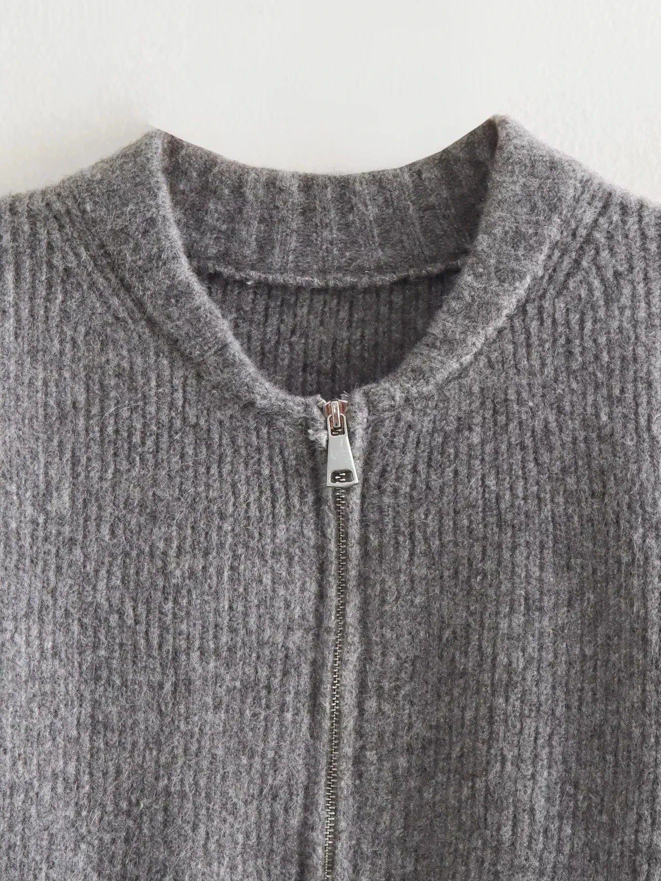 Vintage damestrui met ronde hals