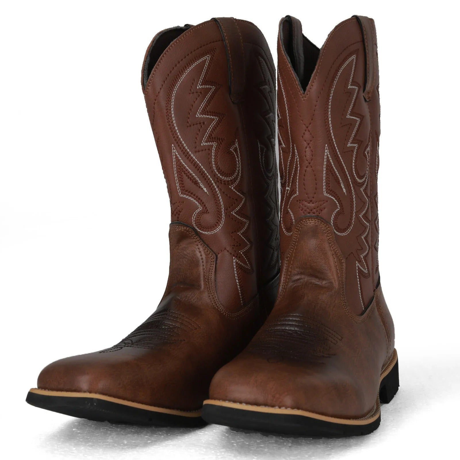 Leren Stijl cowboylaarzen voor heren