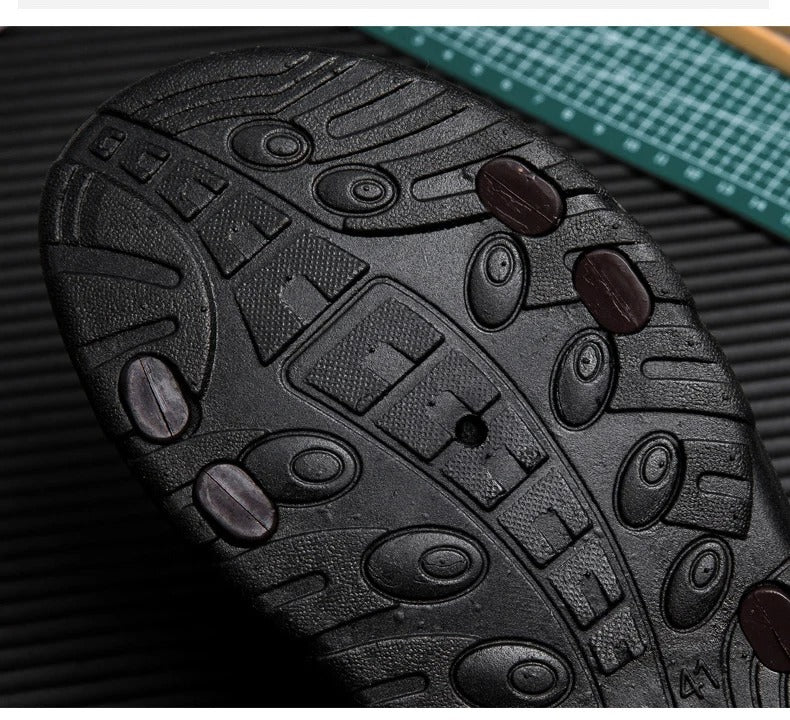 Heren zomerse instapsandalen