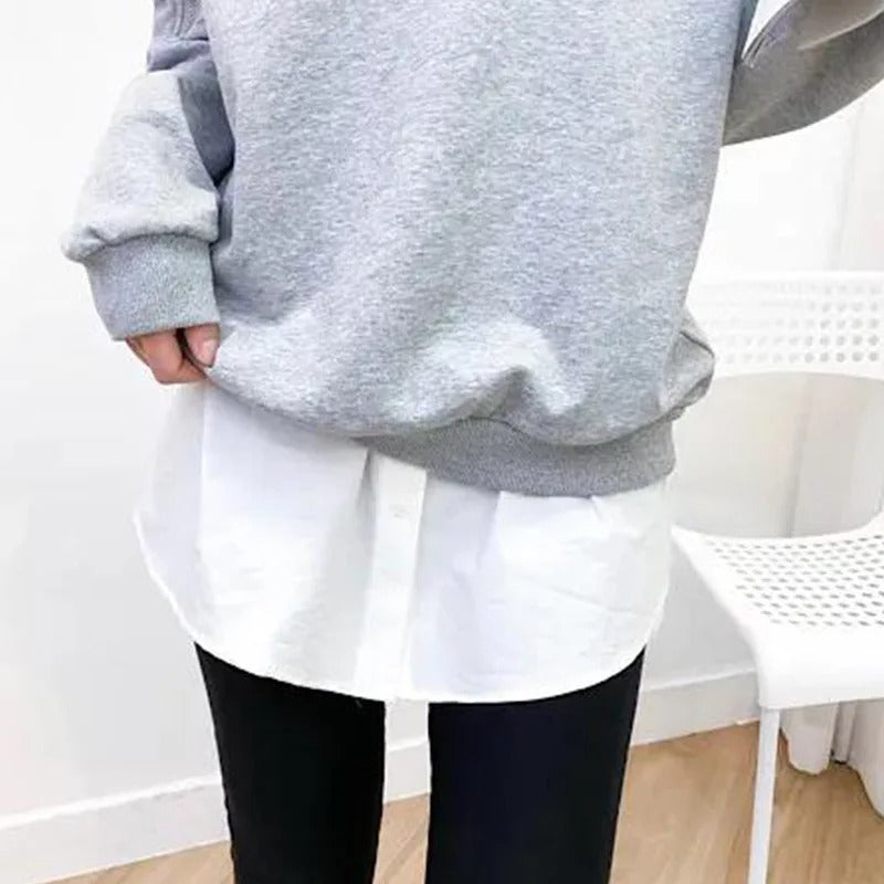 Vrouwenoverhemd Blouse Verlenger