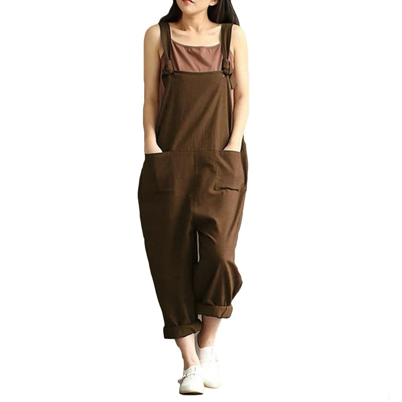 Losse casual harem jumpsuit voor dames