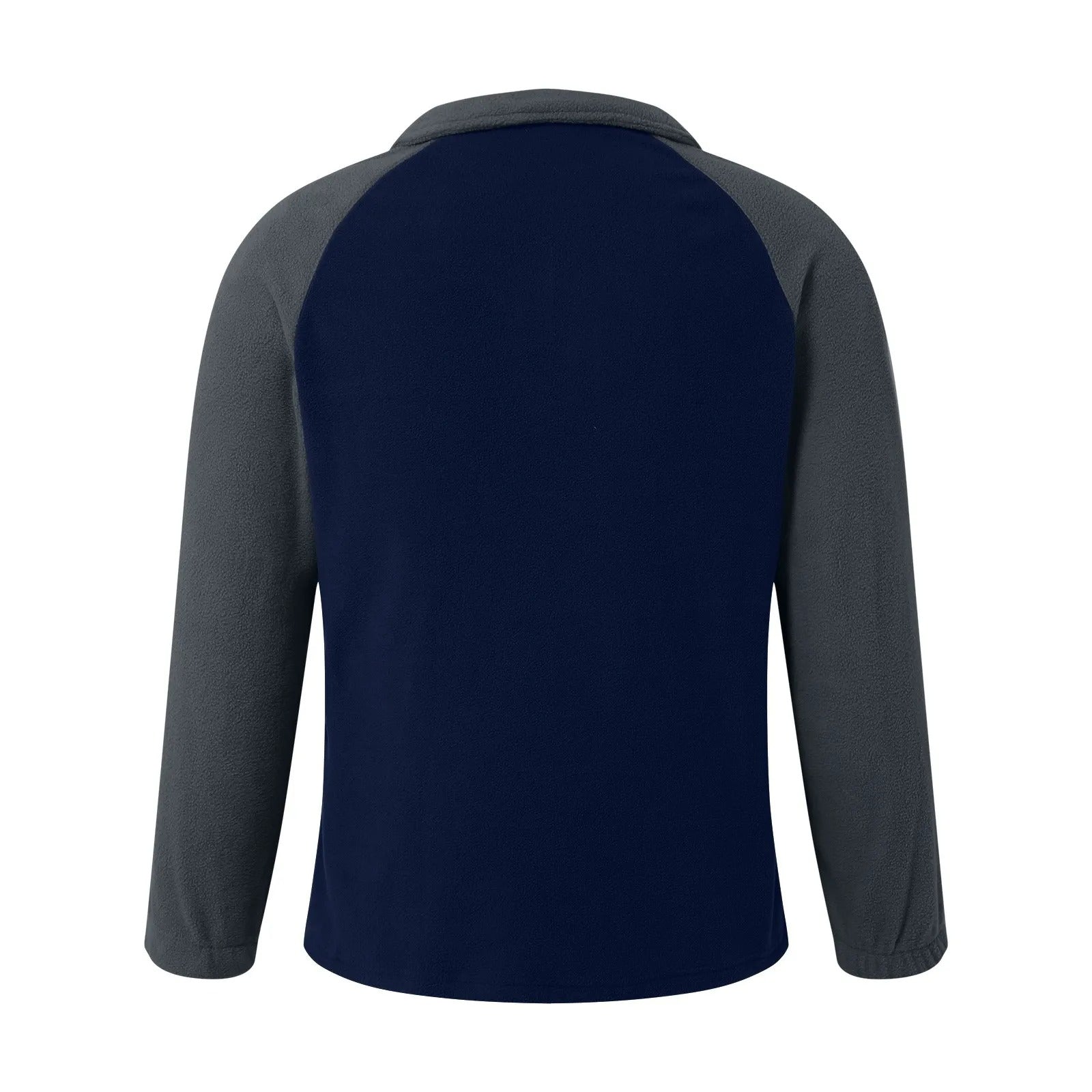 Heren mouwzak fleece trui