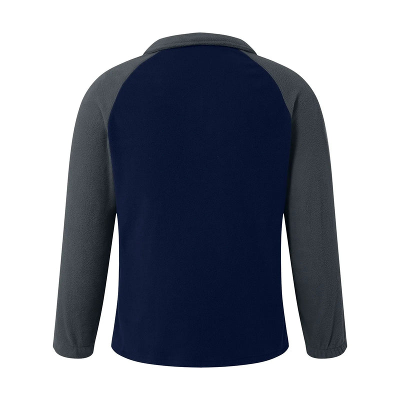 Heren mouwzak fleece trui