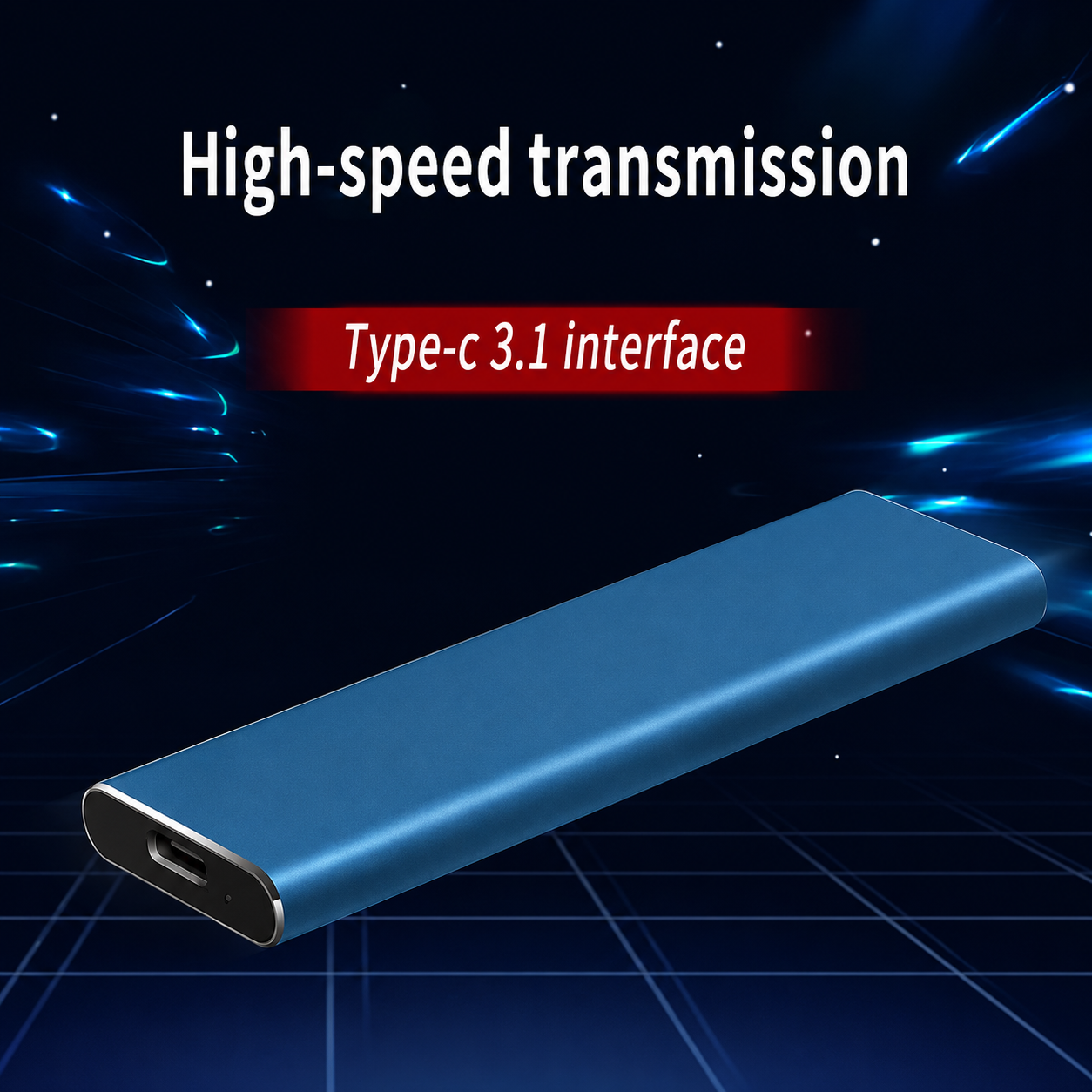 Externe harde schijf 4TB USB-C draagbare opslag