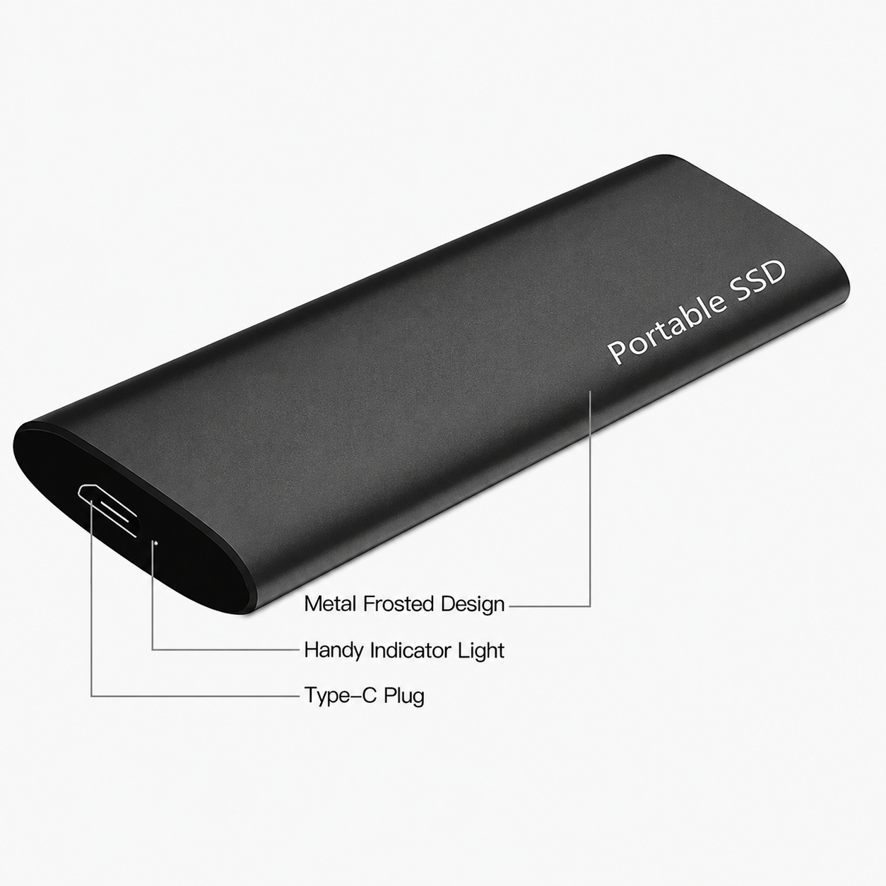 Externe harde schijf 4TB USB-C draagbare opslag