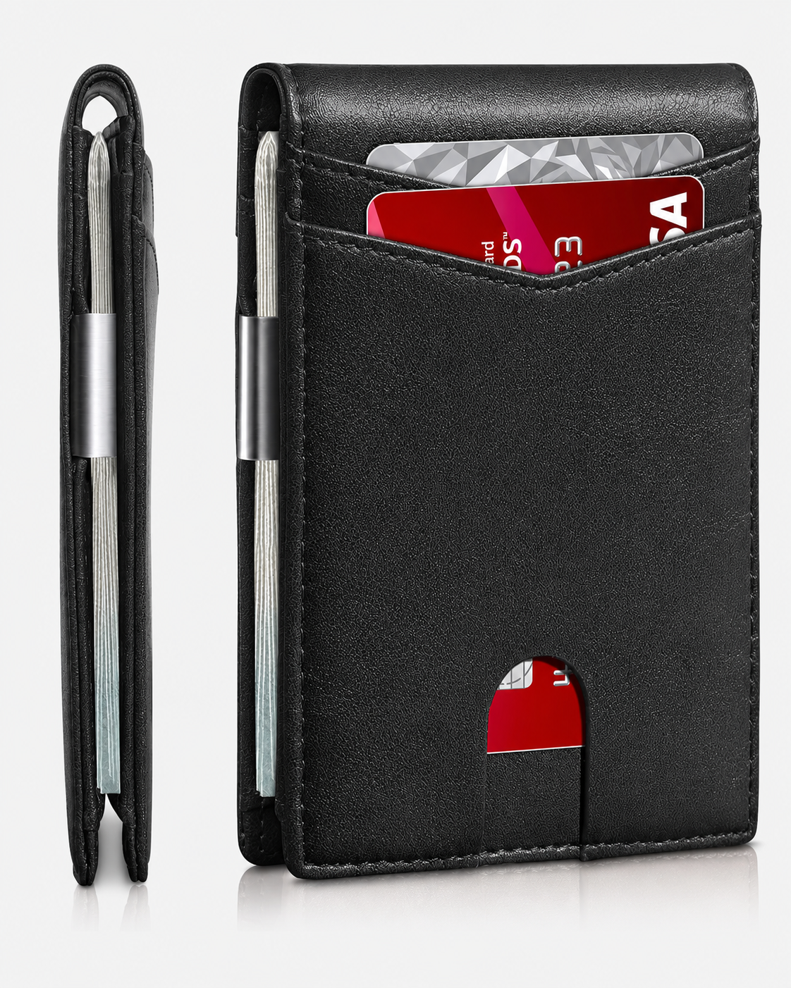 Heren Portemonnee RFID Bescherming Compact Stijlvol Accessoire