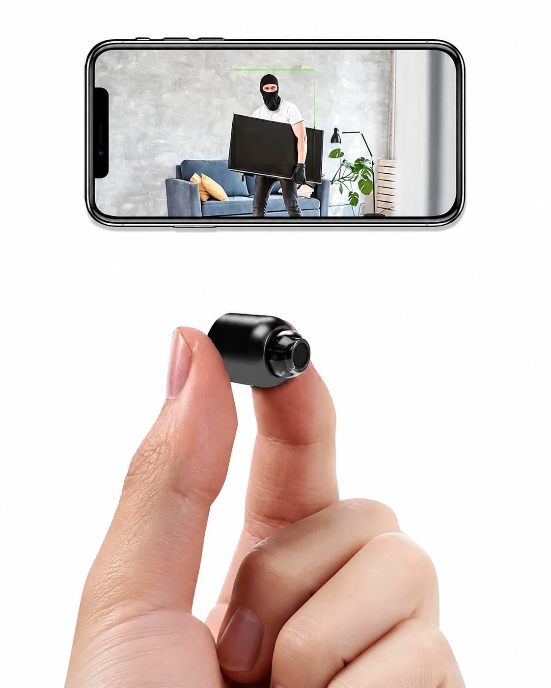 Draadloze WiFi-camera voor Discrete Bewaking