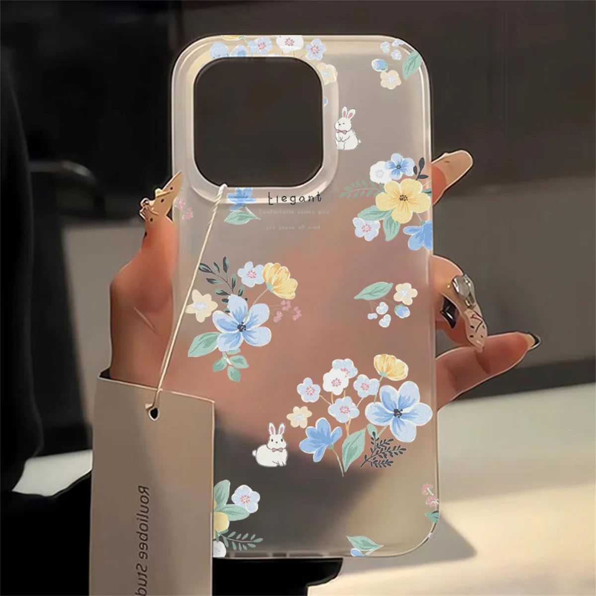 iPhone 17 Hoesje Transparant Matte Bumper 1