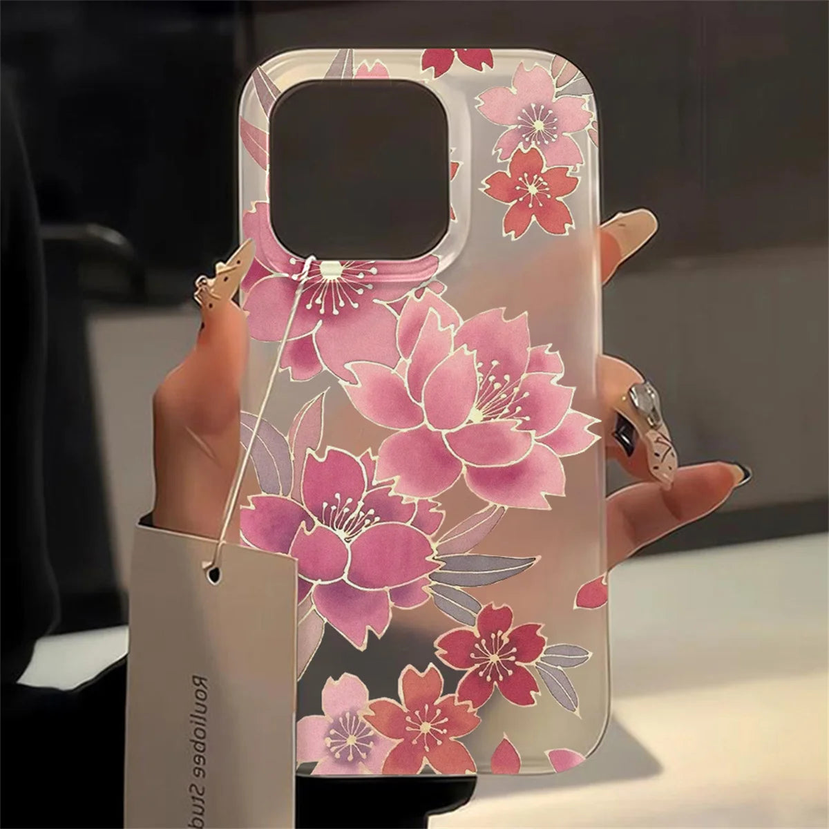 iPhone 17 Hoesje Transparant Matte Bumper 10