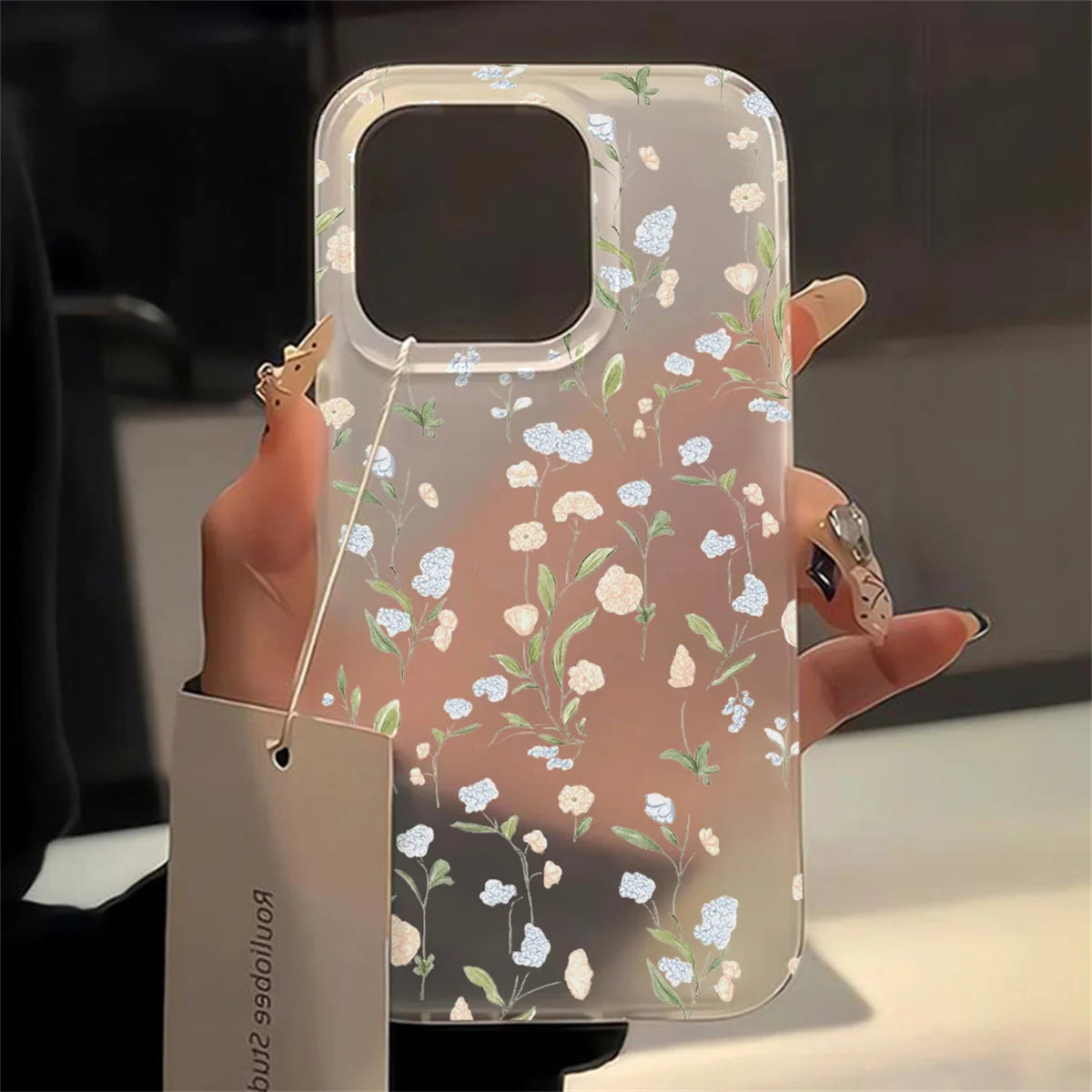 iPhone 17 Hoesje Transparant Matte Bumper 11