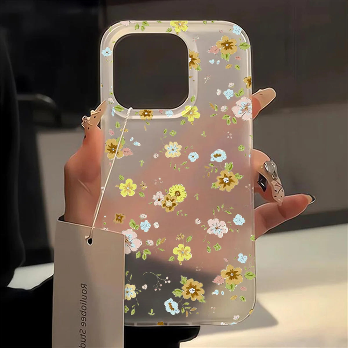 iPhone 17 Hoesje Transparant Matte Bumper 12