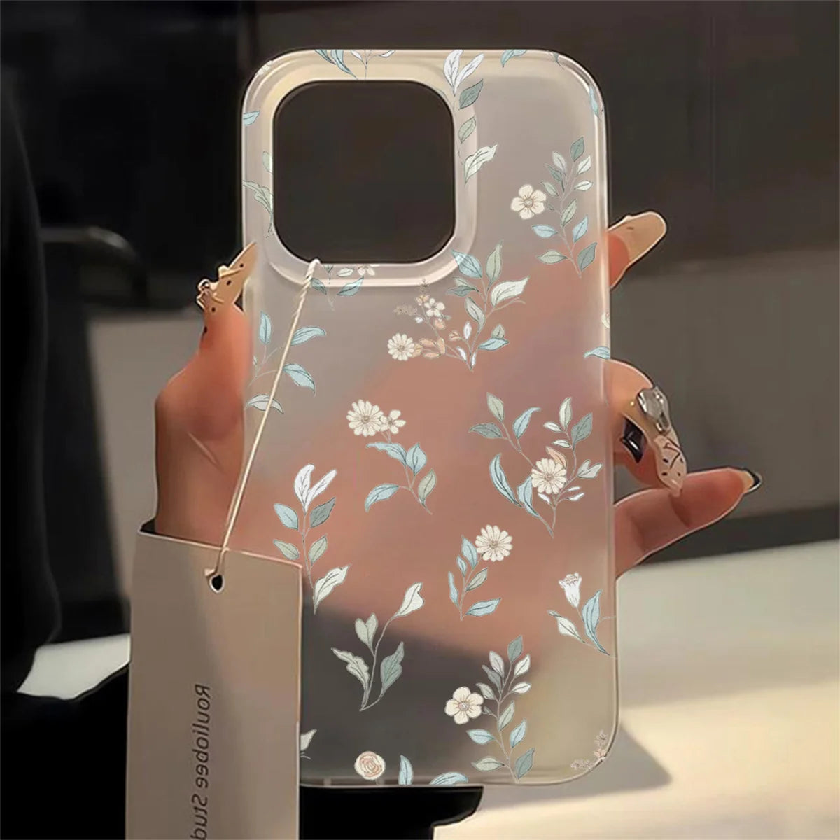 iPhone 17 Hoesje Transparant Matte Bumper 15