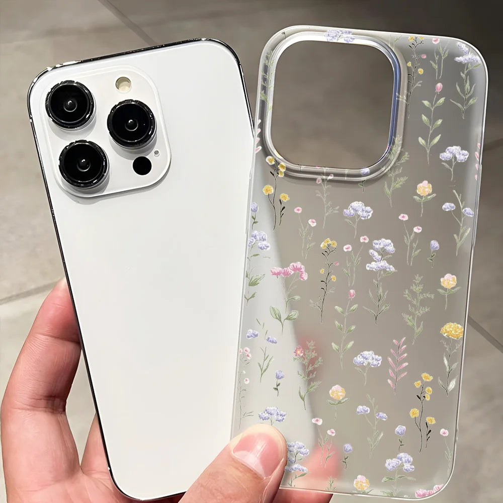 iPhone 17 Hoesje Transparant Matte Bumper 4