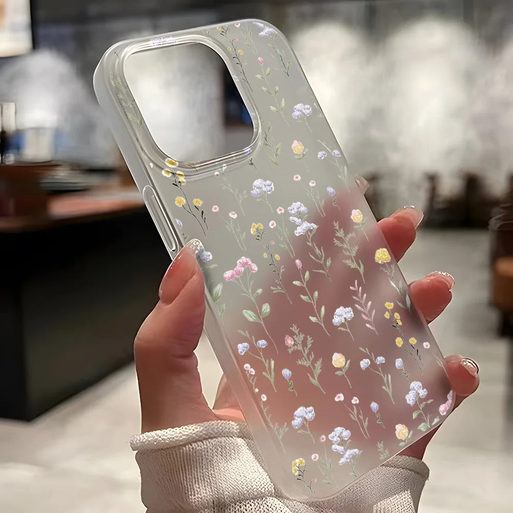 iPhone 17 Hoesje Transparant Matte Bumper 5