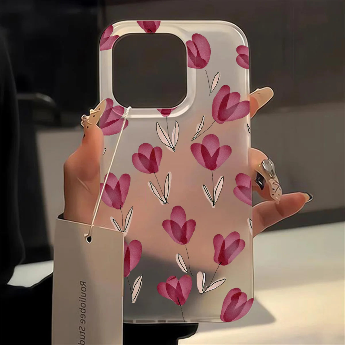 iPhone 17 Hoesje Transparant Matte Bumper 6