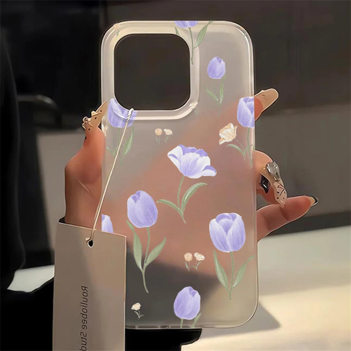 iPhone 17 Hoesje Transparant Matte Bumper 8