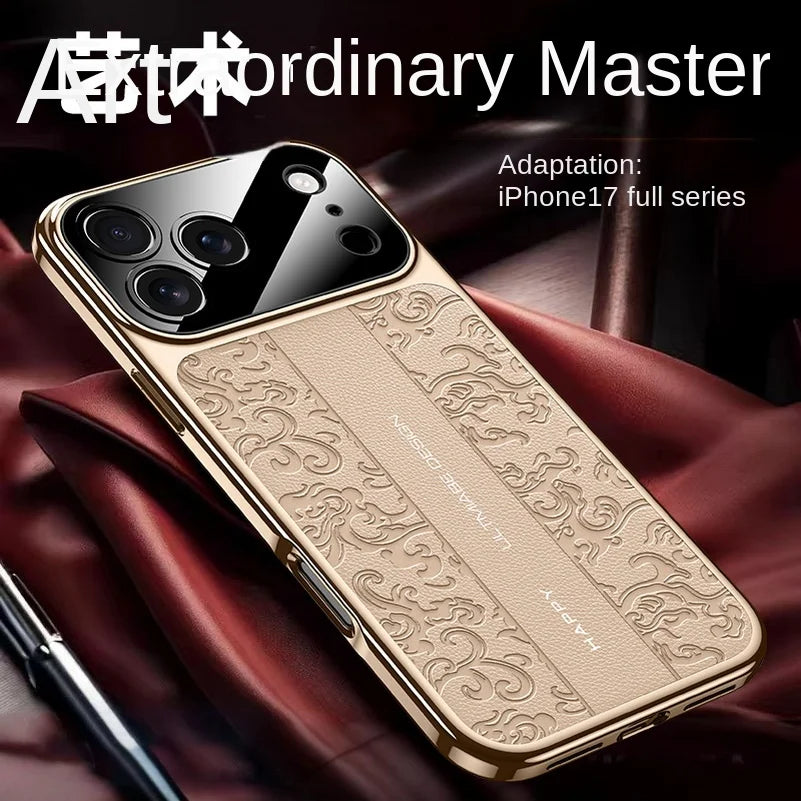 iPhone 17 Pro Max Hoesje met Gegraveerd Design 3