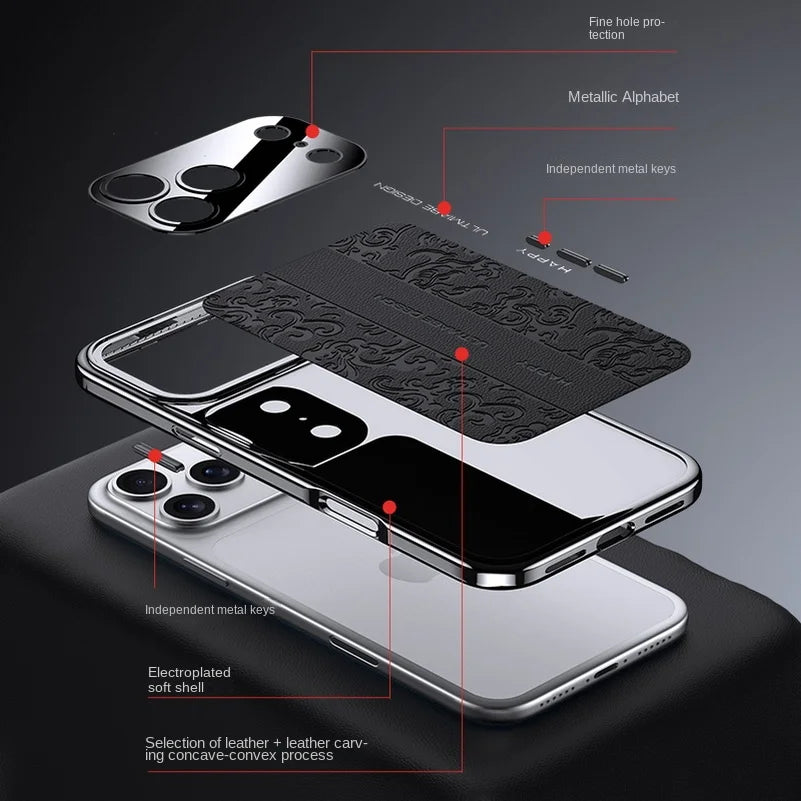 iPhone 17 Pro Max Hoesje met Gegraveerd Design 5