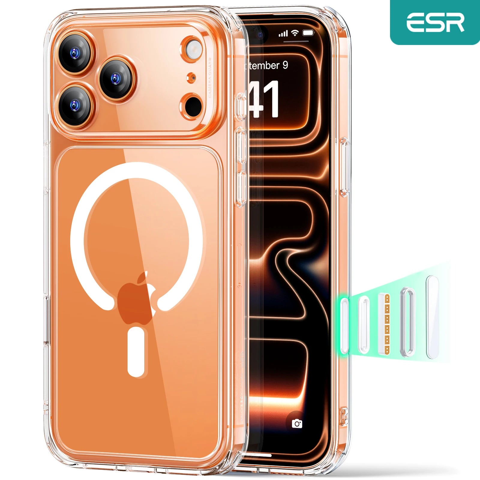 iPhone 17 Pro Max Telefoonhoes met Camerabediening en MagSafe 0