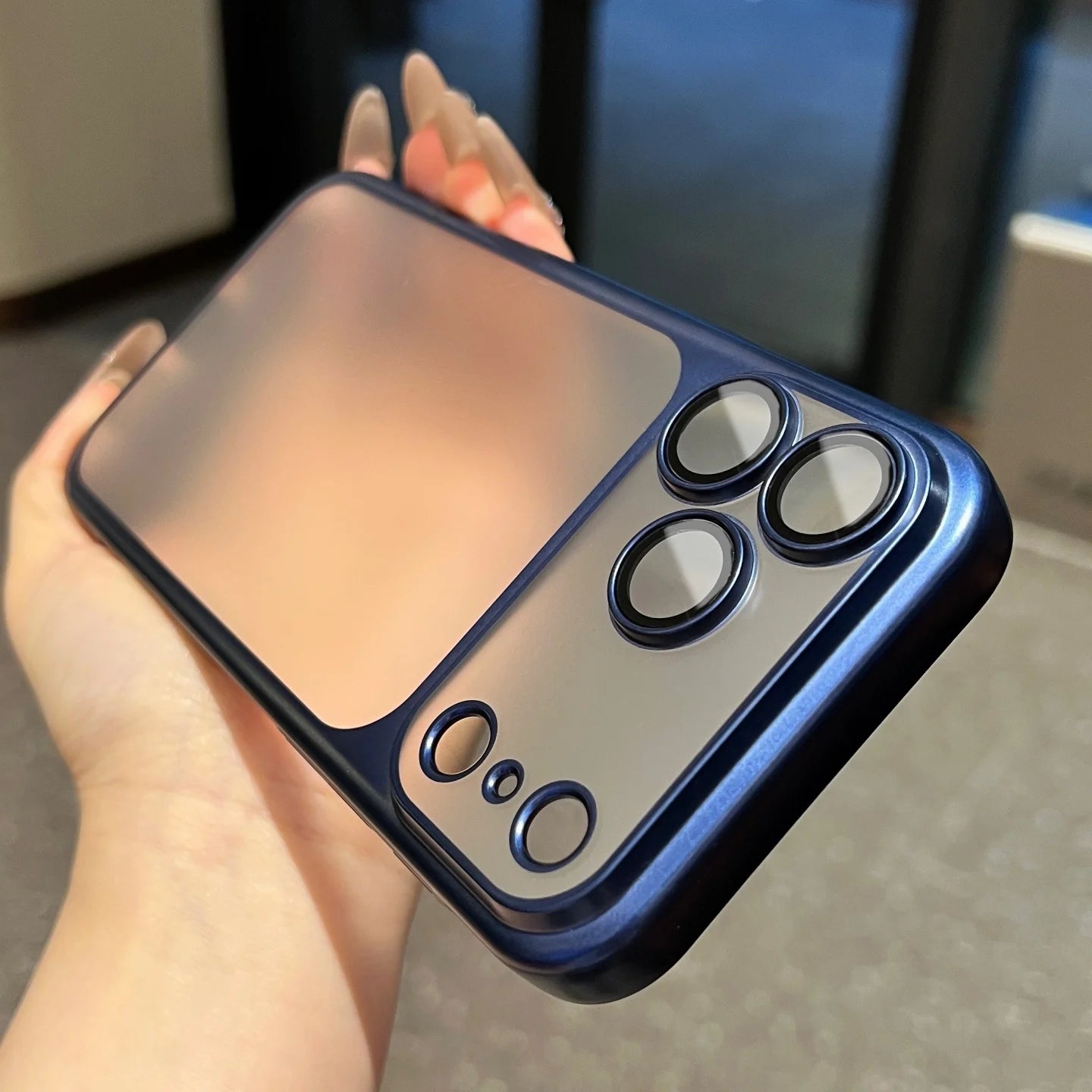 iPhone 17 Telefoonhoesje Robuust Met Matte Afwerking 10