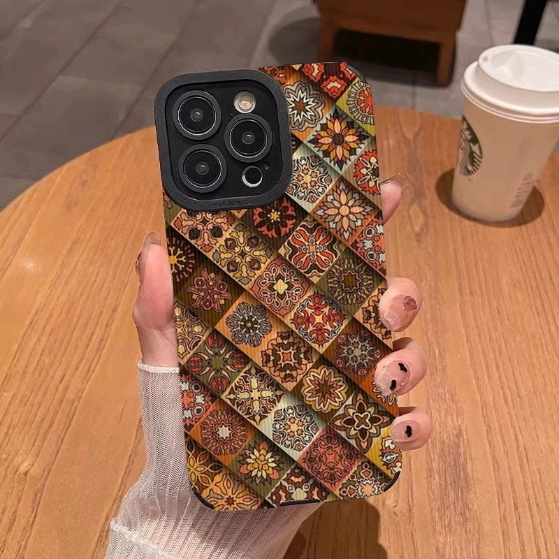 iPhone 17 Telefoonhoesje met Perzisch Tapijt Patroon 4
