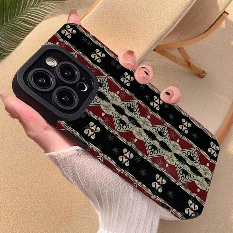 iPhone 17 Telefoonhoesje met Perzisch Tapijt Patroon 5