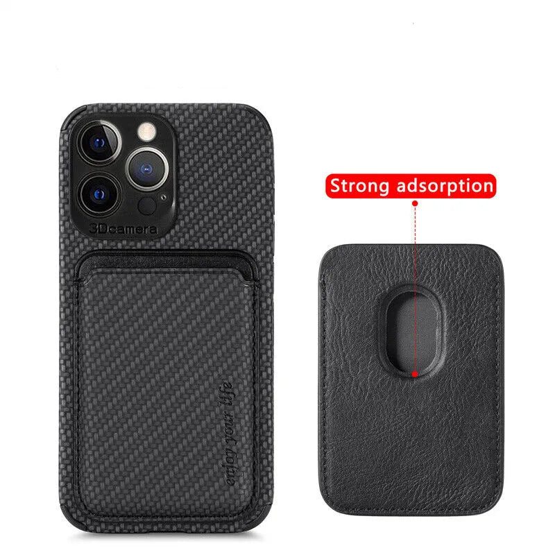iPhone Wallet Case Magnetisch Slank Ontwerp 2
