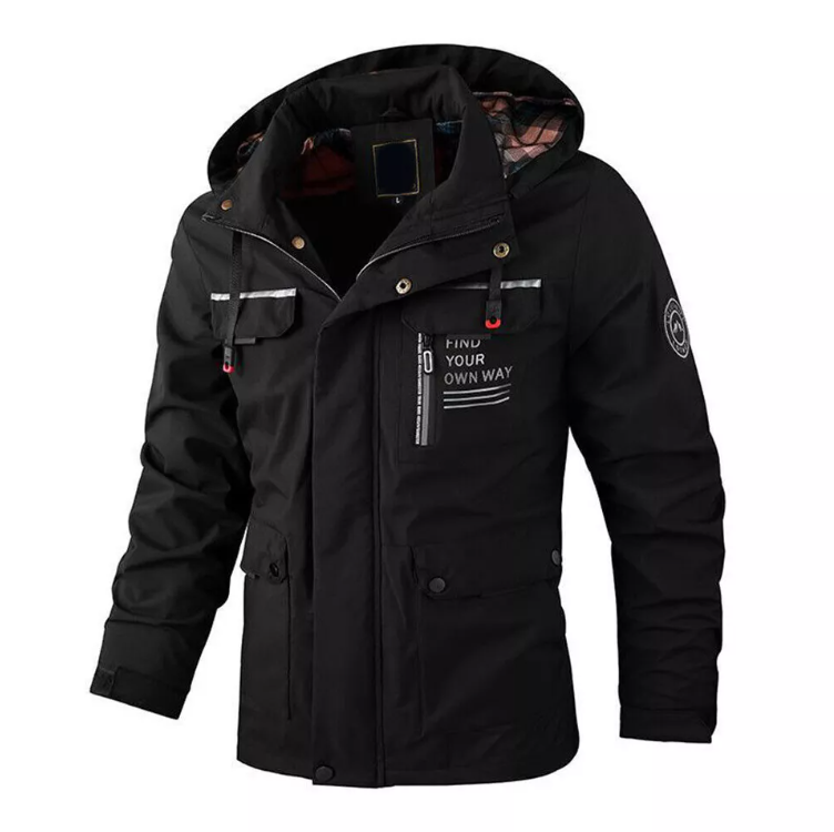 Casual windjack voor heren