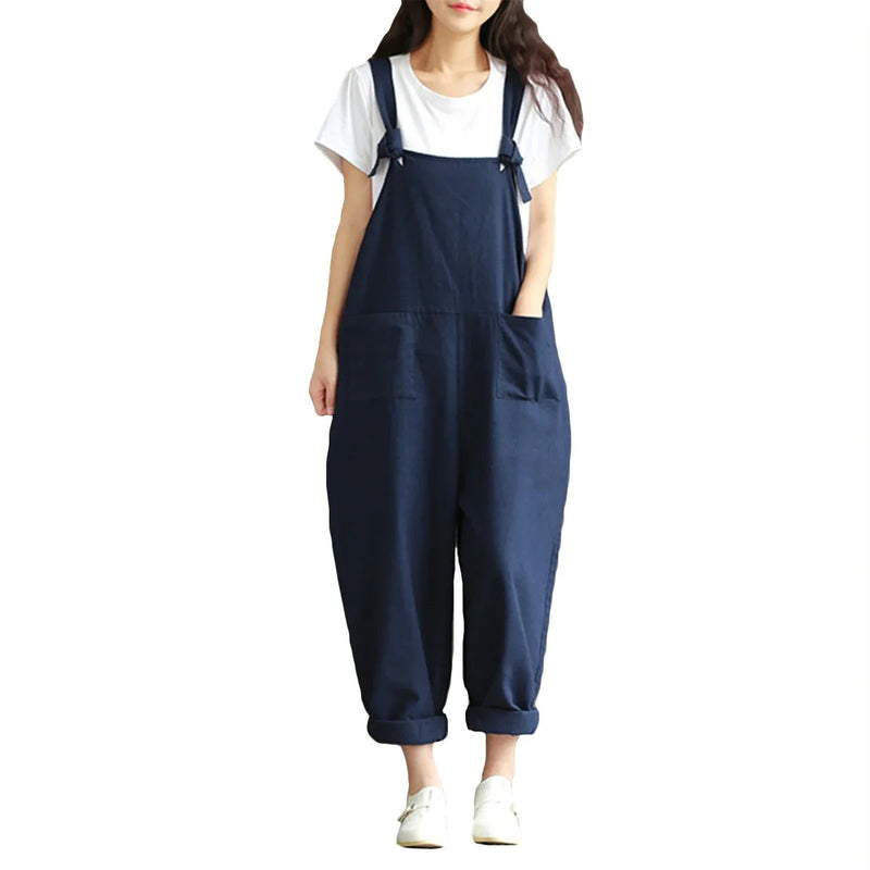 Losse casual harem jumpsuit voor dames