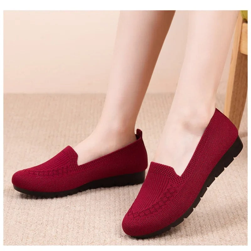 Vrouwen Ademende Slip on Loafers