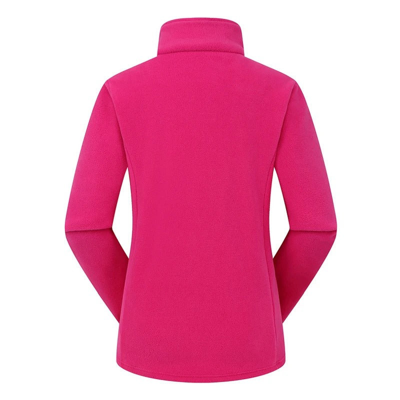 Thermische dames fleece wandeljas