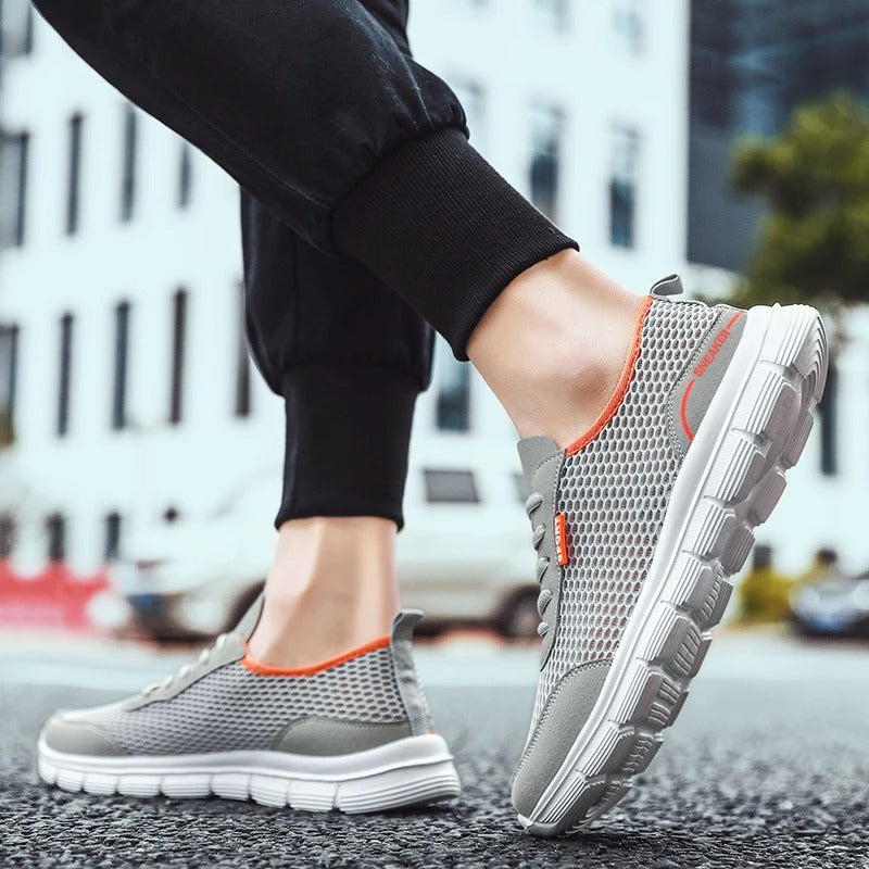 Lichtgewicht mesh sneakers voor heren