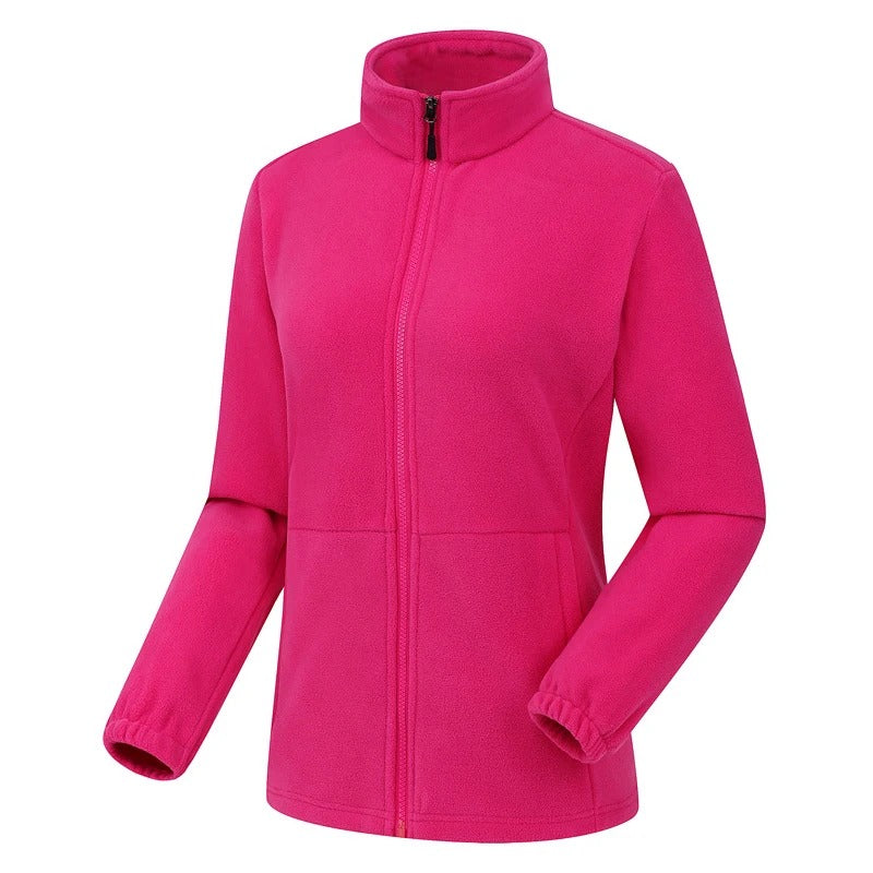 Thermische dames fleece wandeljas