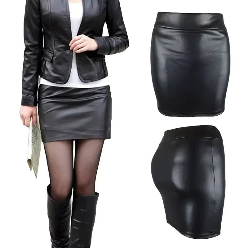 Slim Fit Hoge Taille Kokerrok