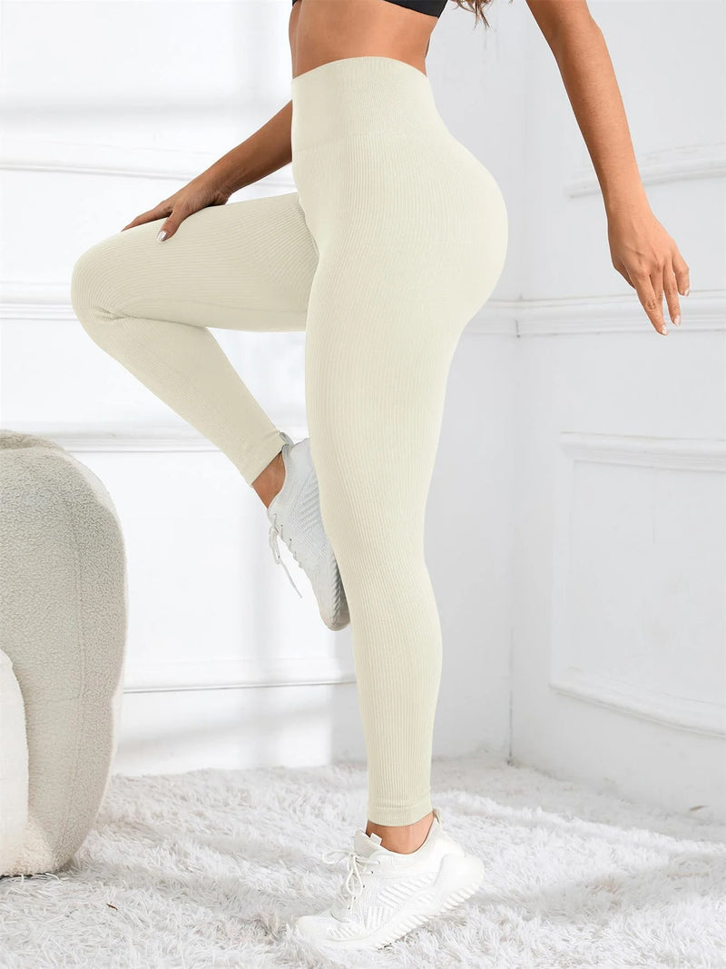 Naadloze Yoga Legging met hoge taille